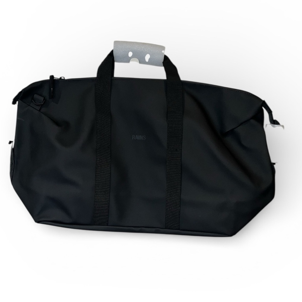 RAINS Hilo Weekend Bag NWT Black W3 9.5 Gallon Capacity - Picture 5 of 8